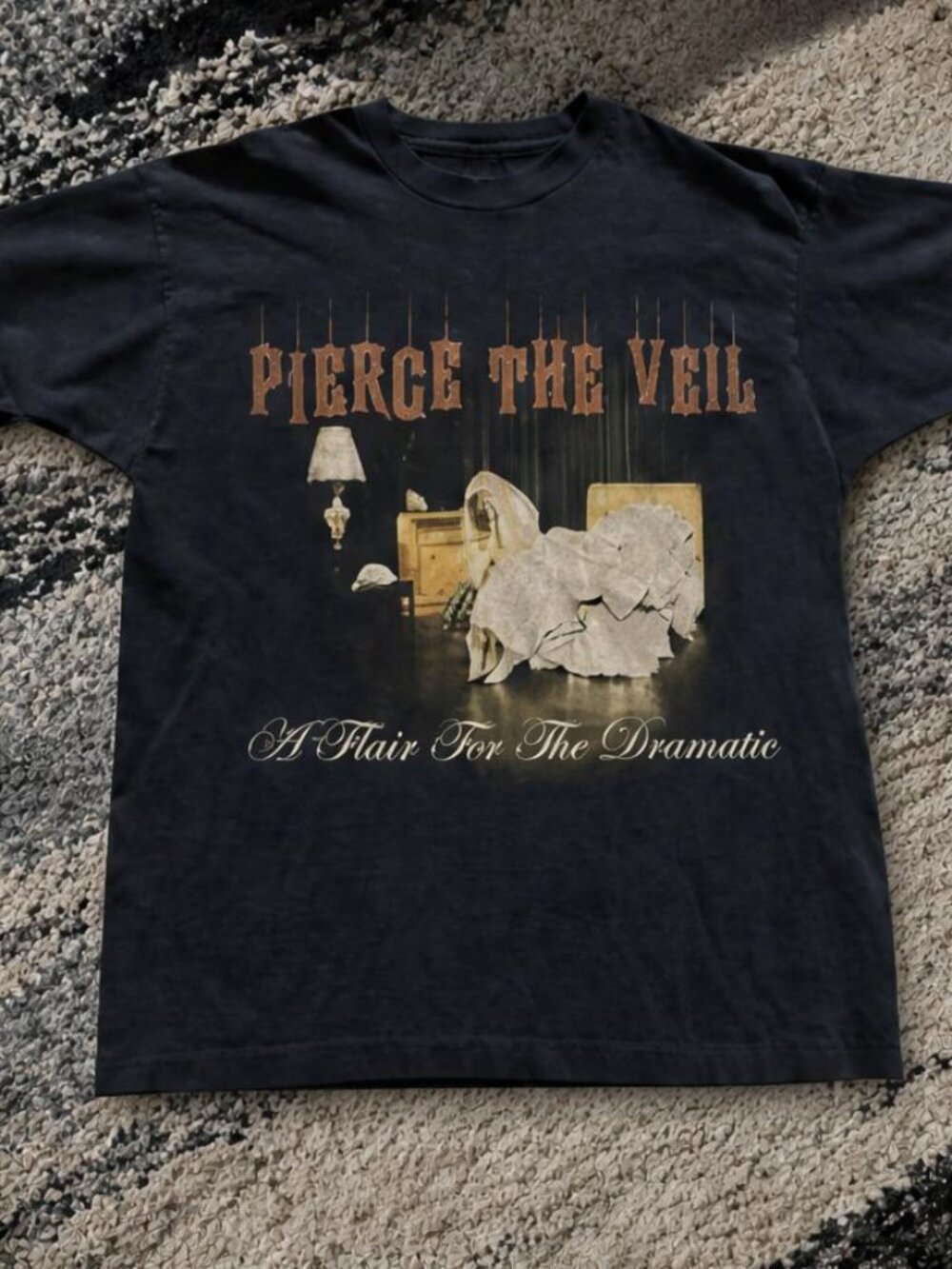 Pierce The Veil Graphic Tee Black Unisex Band Shirt